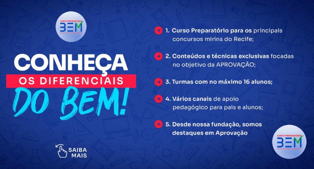 bem curso preparatório